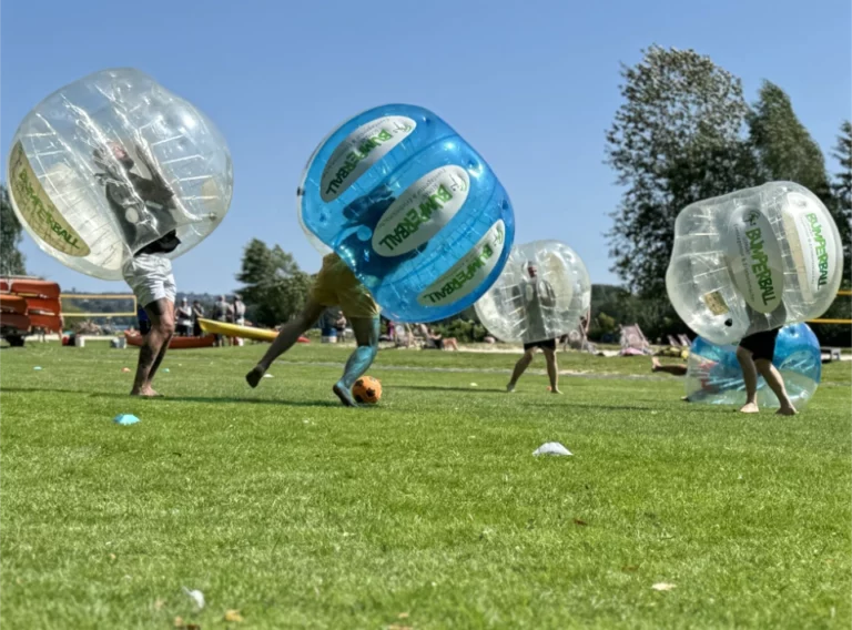 BumperBall Outdoor-Bubbleball-Teambuilding-Teamevent-Sommerfest-Firmenfeier Koeln-Bubble Soccer-Teamtag