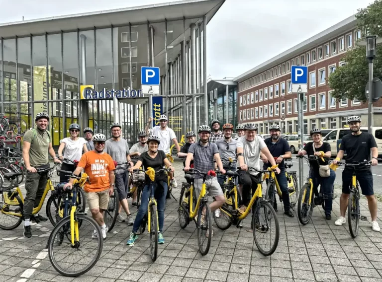 Fahrradrallye-Fahrradtour-Münster-Sommerfest-Firmenfeier-Teambuilding-Teamevent