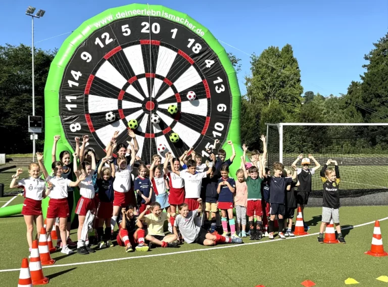 Fußball Dart Miete-Fussball Darts Verleih-Ideen Kindergeburtstag