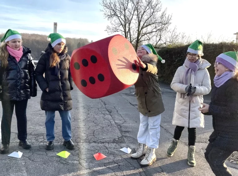 Winterrallye-Kinder-Spiele Winterrallye-Kinder-Spiele