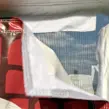 Klettverschluss zur Befestigung austauschbarer Torwandbanner an einer aufblasbaren Torwand